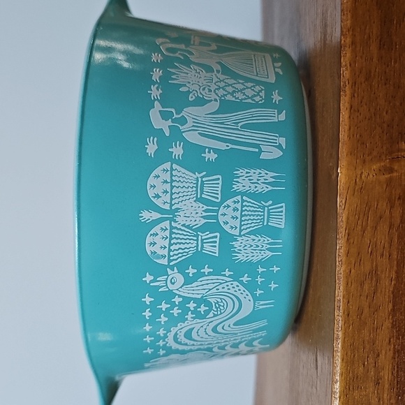 Vintage Pyrex Butterprint Amish Blue 473 1 quart bowl - Picture 1 of 10